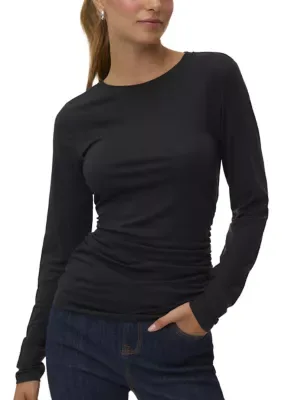 Ava Sarah Long Sleeve Top by VERO MODA