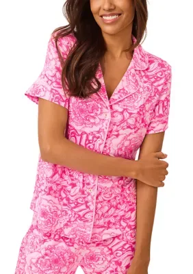 Crispin Floral Pajama Top by Lilly Pulitzer