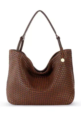 Los Feliz Large Woven Tote Bag by The Sak