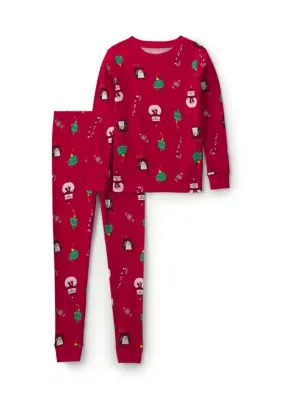 Ornaments 2-Piece Pajama Set by Carter's