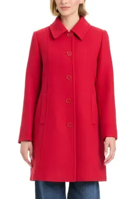 Tailored Single Breasted Wool Coat