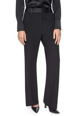 Wide Leg Tux Pants by DKNY