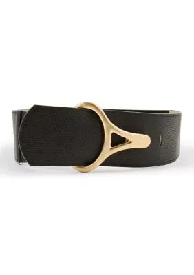 Long Hook Stretch Back Belt by Vince Camuto