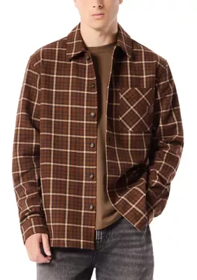 Samuel Plaid Overshirt by Buffalo David Bitton