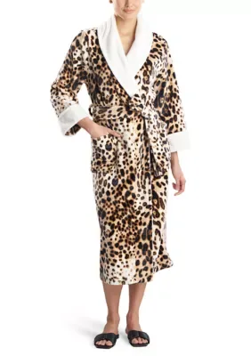 N by Natori Cashmere Animal Robe
