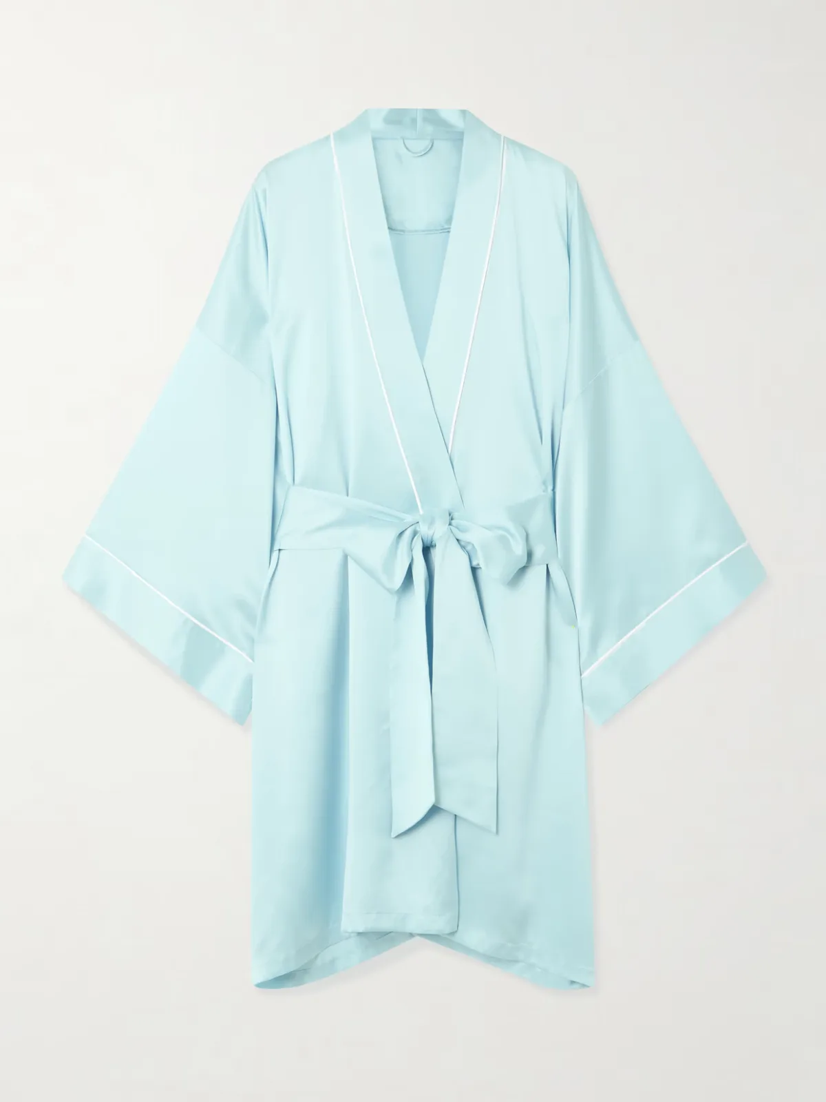 - Mimi Silk-satin Robe -