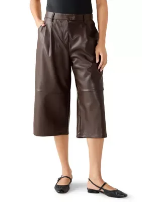 Wide Leg Capri Pants by Nicole Miller