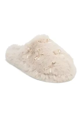 Cherish Bow Slippers