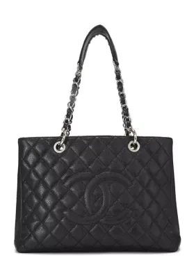 Chanel Caviar Quilted Grand Shopping Tote GST by What Goes Around Comes Around