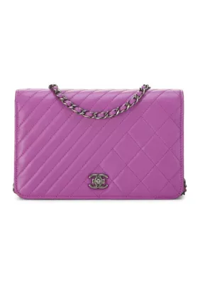 Chanel 2014-2015 Coco Boy Wallet on Chain by What Goes Around Comes Around