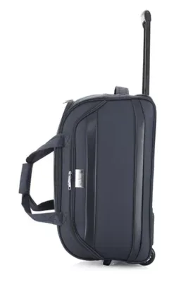 Movi 20 Inch Carry-On Soft Shell Rolling Duffel Bag with Telescopic Handle