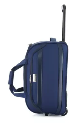 Movi 20 Inch Carry-On Soft Shell Rolling Duffel Bag with Telescopic Handle