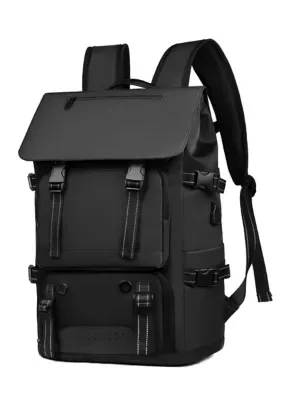 Escape Carry-On Travel Backpack, Fits 15.6-Inch Laptop, USB Charging Port and Shoe Compartment by IZOD
