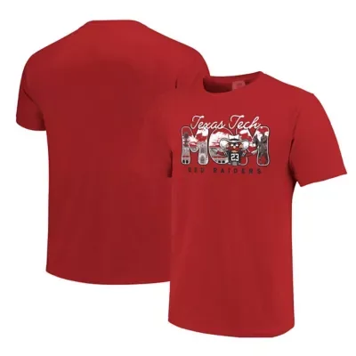 Texas Tech Red Raiders Campus Drawing Mom T-Shirt by Image One