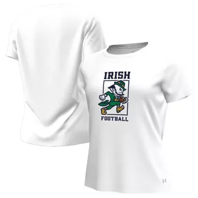 Notre Dame Fighting Irish Leprechaun Tech Stretch T-Shirt by Under Armour