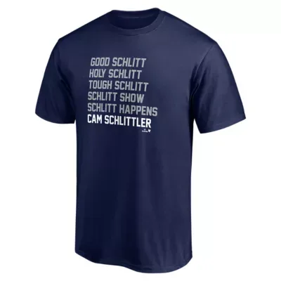 Multi-Team MLB Cam Schlittler Schlitt List T-Shirt by Breakingt