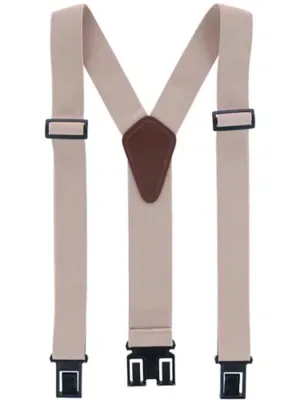 Elastic Solid Color Suspender with Belt Clip-End by Dickies