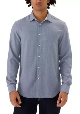 Bubble Print Dress Shirt by Report