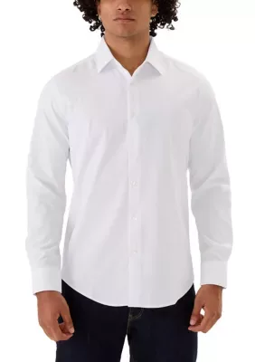 Tonal Geo Print Dress Shirt by Report