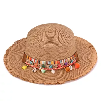 Wide Brim Boater Hat by Mellow World