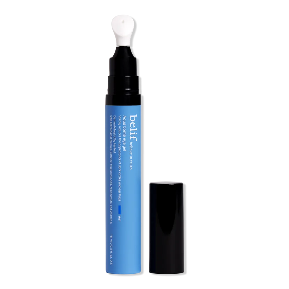 Aqua Bomb Depuffing Eye Gel with Caffeine + Hyaluronic Acid by Belif