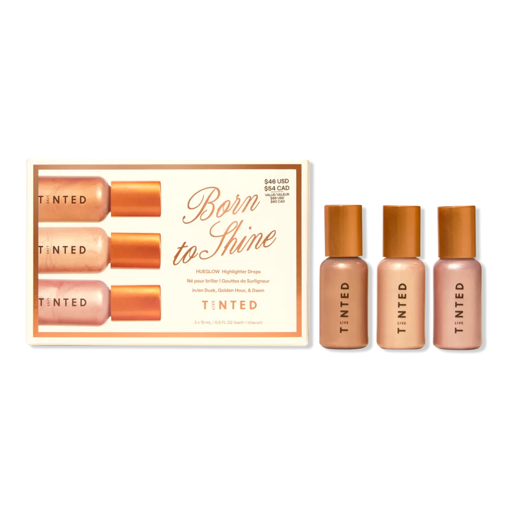 Born to Shine Hueglow Liquid Highlighter Drops by Live Tinted