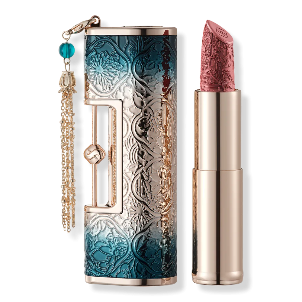 Blooming Rouge Love Lock Engraved Lipstick - M9213 Love You Always by Florasis