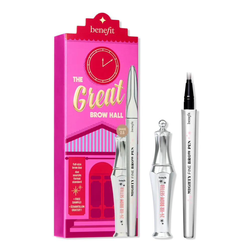 The Great Brow Hall Full-Size Brow Makeup Gift Set - Shade 2.5 by Benefit Cosmetics