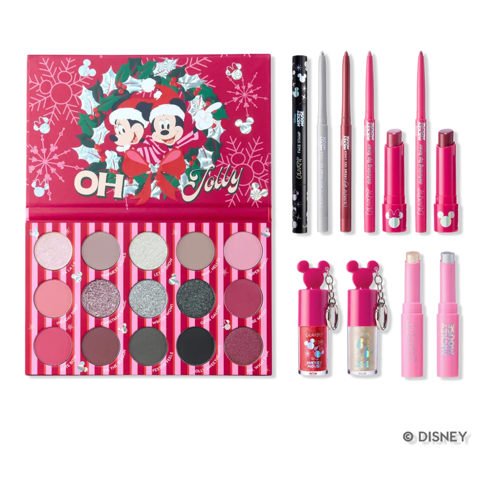 ColourPop x Disney's a Very Mickey Christmas Holly Jolly Haul by Colourpop