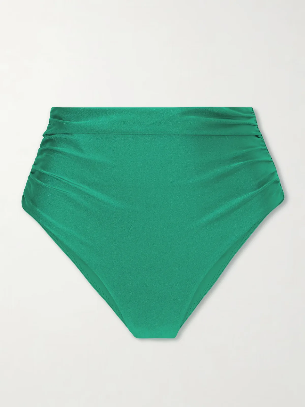 - Teya Ruched Bikini Briefs - by SIMKHAI