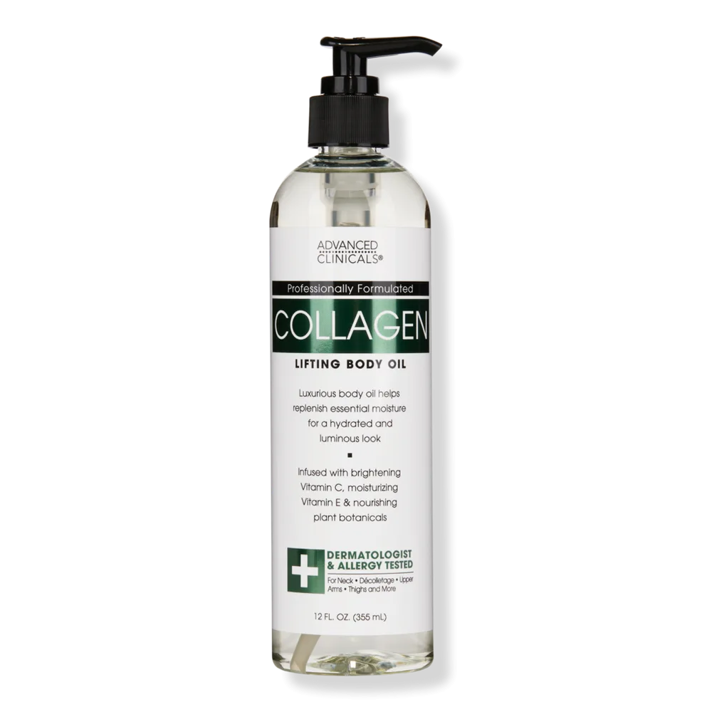 Collagen Lifting Body Oil - 12 oz by Advanced Clinicals