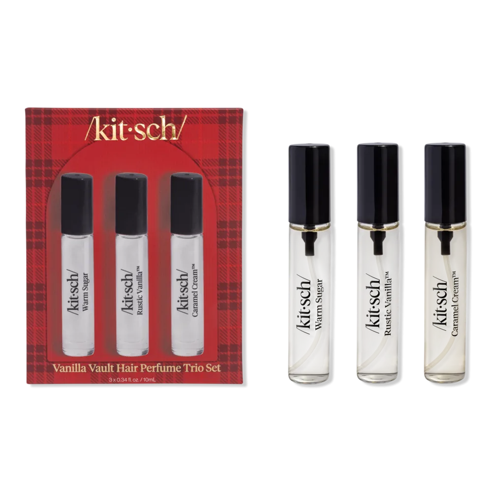 Vanilla Vault Hair Perfume Trio Set by Kitsch