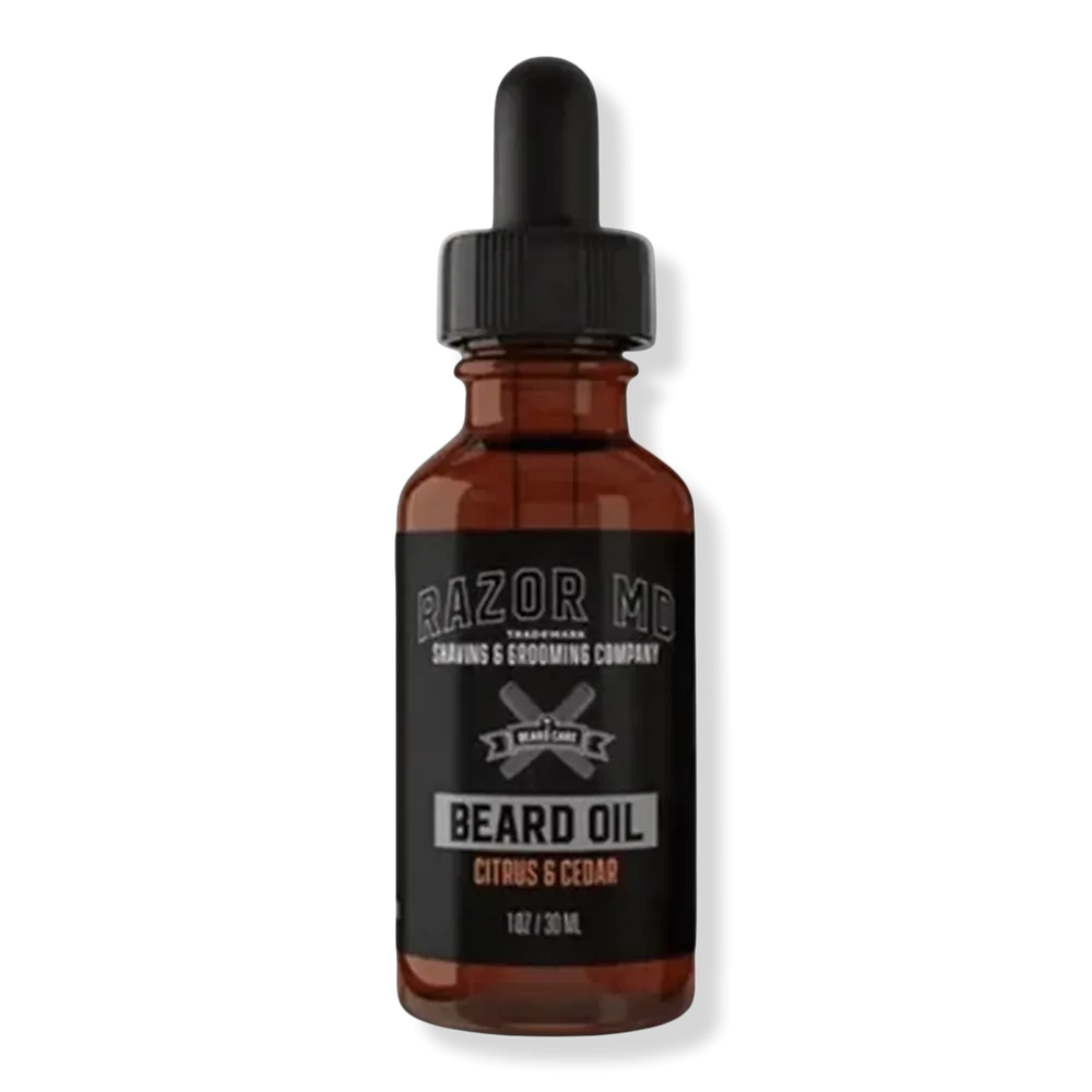Beard Oil Serum - Citrus & Cedar by Razor Md