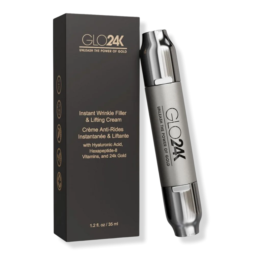 Instant Wrinkle Filler & Lifting Cream by Glo24k