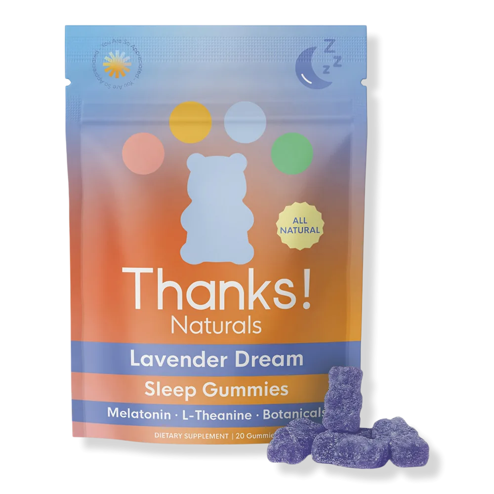 Lavender Dream Sleep Gummies by Thanks Naturals