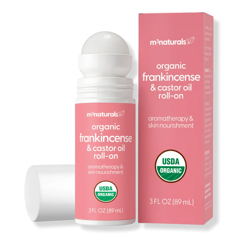 Organic Frankincense + Castor Oil Roll-On by M3