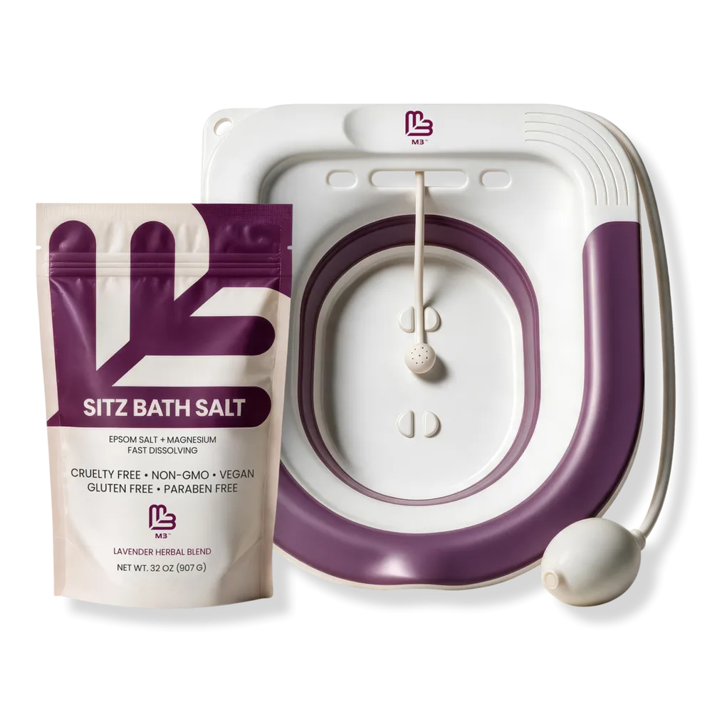 Sitz Bath & Bath Salt Bundle by M3