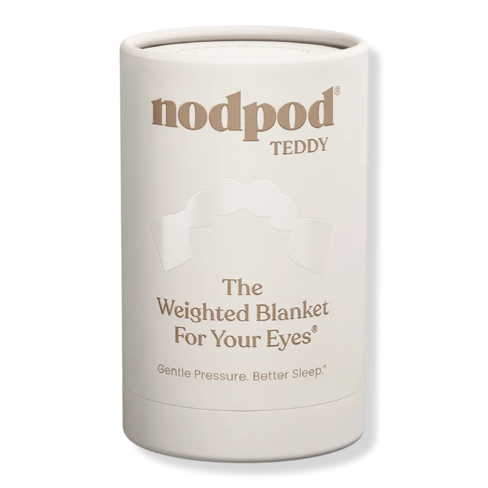The Teddy Weighted Blanket for Your Eyes by Nodpod
