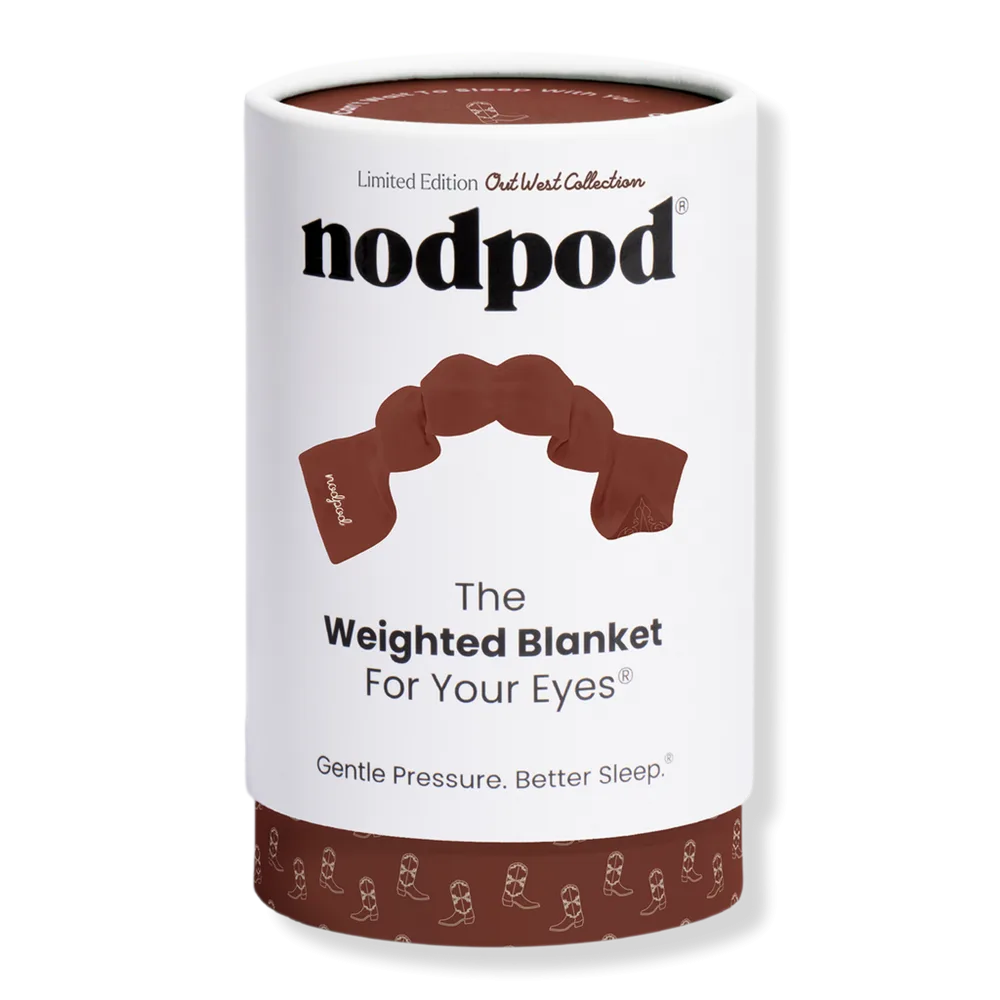 Weighted Blanket for Your Eyes - Out West Collection - Saddle Up by Nodpod