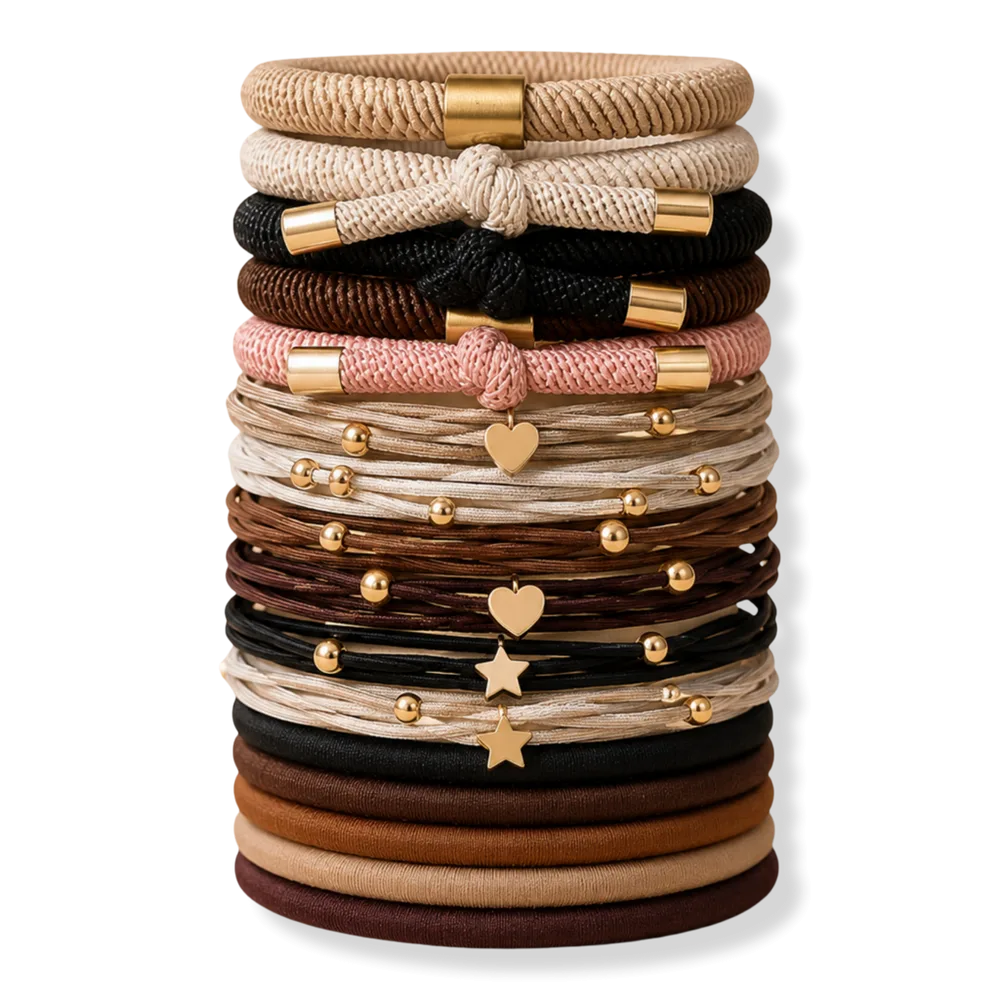 Mixed Hair Tie Set by Cosmoglo