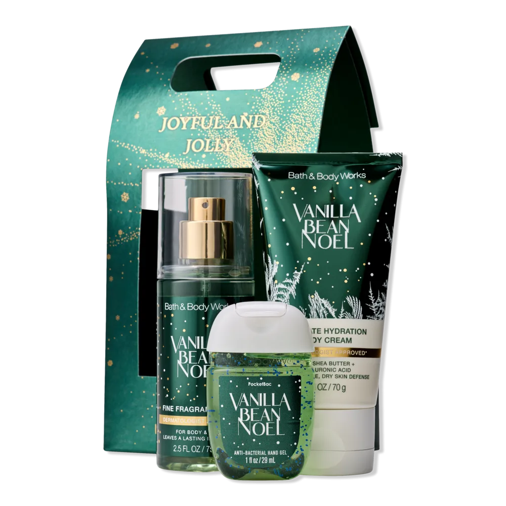Vanilla Bean Noel Travel Size Gift Set by Bath & Body Works