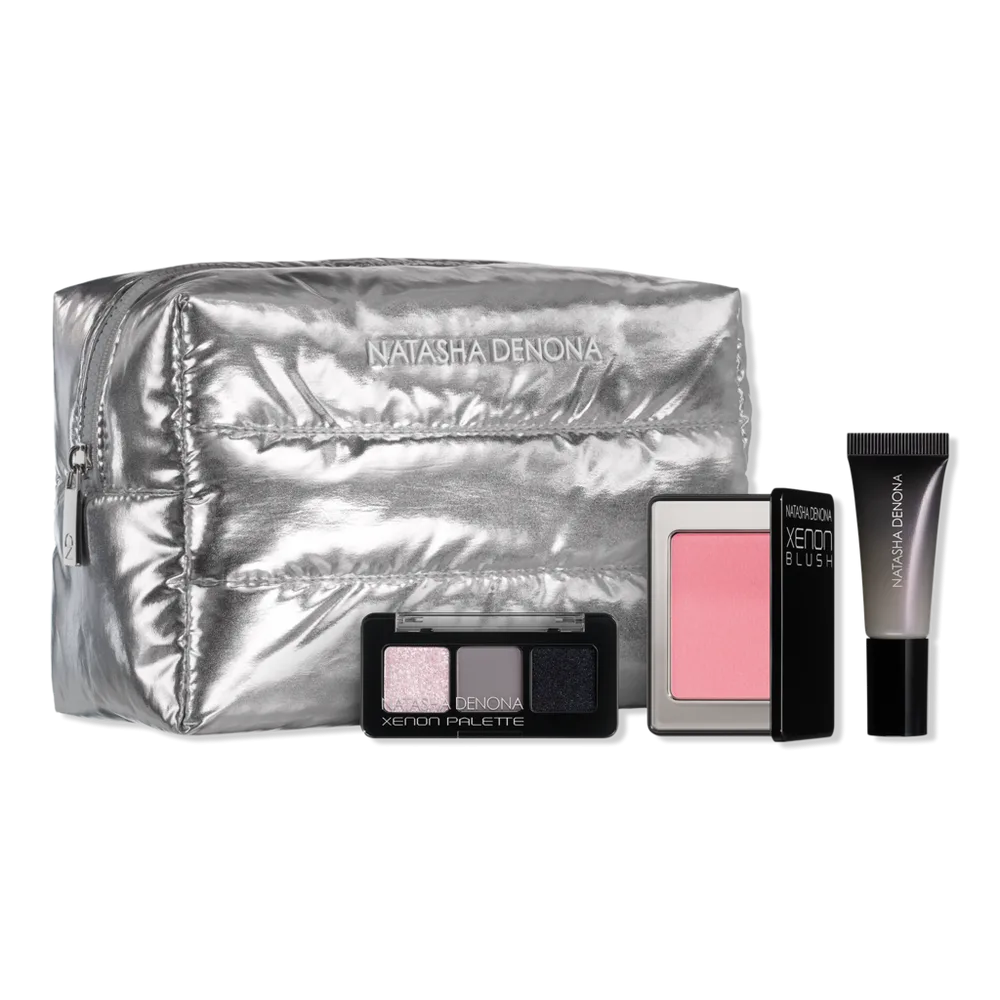 Xenon Pouch Makeup Gift Set by Natasha Denona