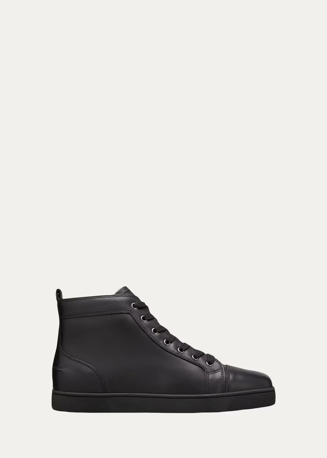 Louis Leather High-Top Sneakers by Christian Louboutin