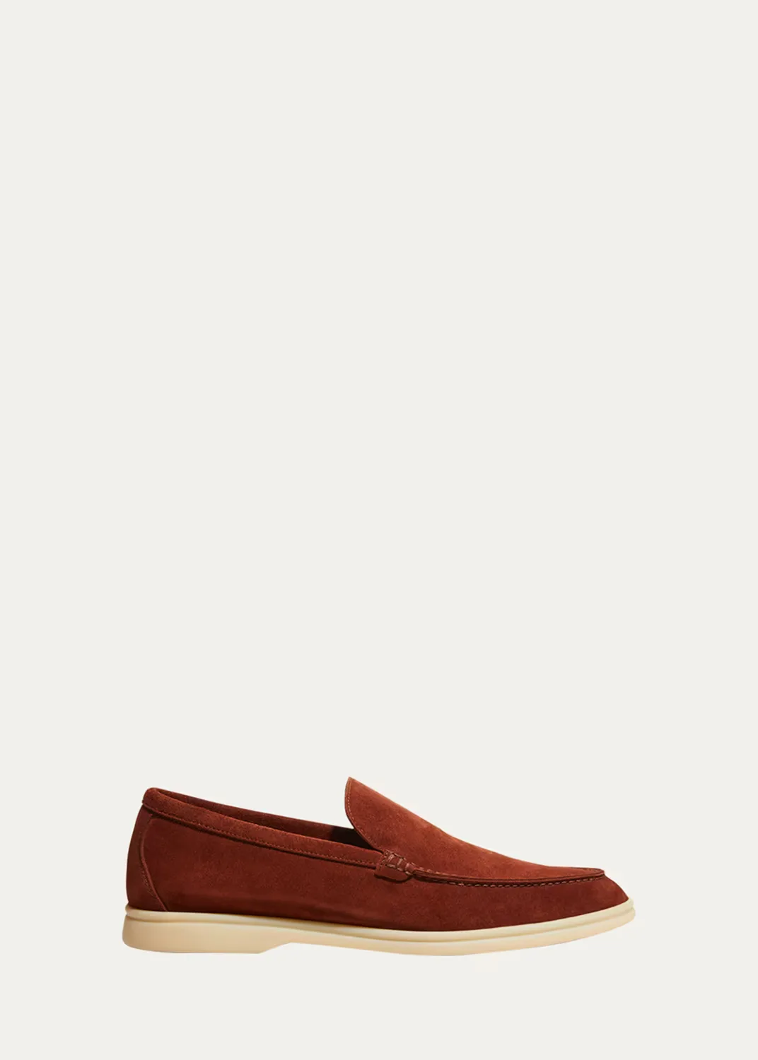 Summer Walk Suede Loafers by Loro Piana