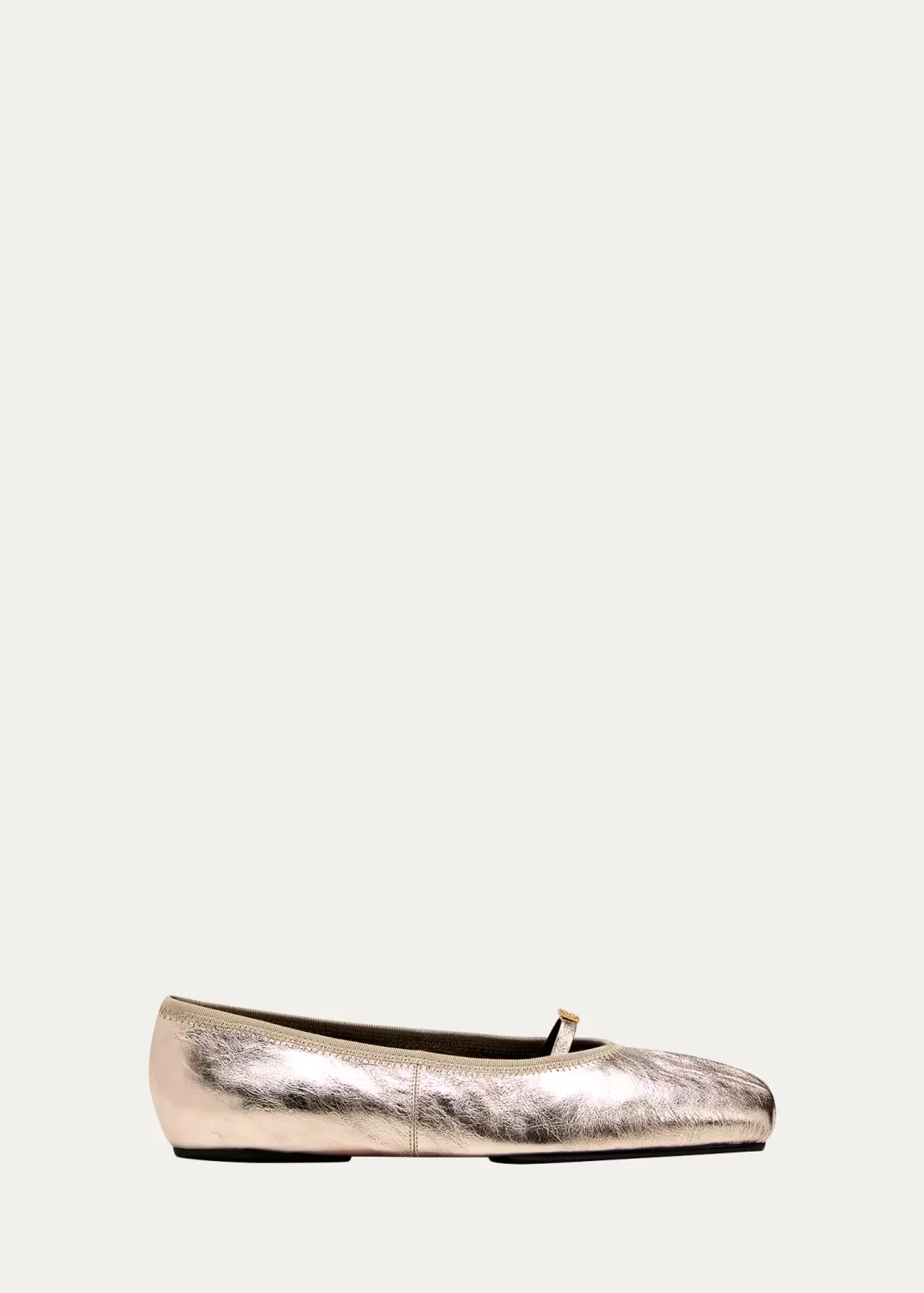 Metallic 4G Ballerina Flats by GIVENCHY