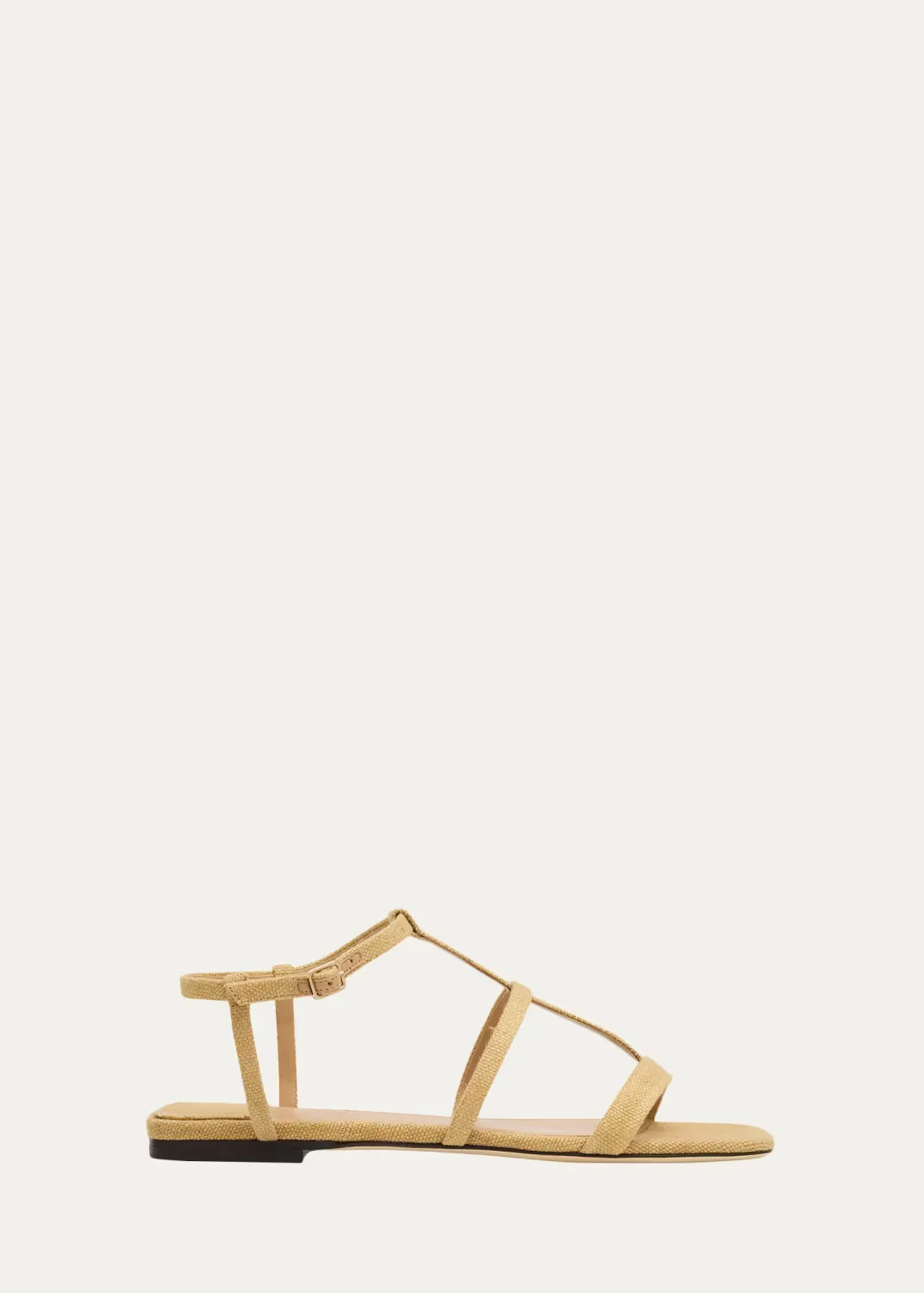 Gwyn Canvas Flat Sandals by Jimmy Choo