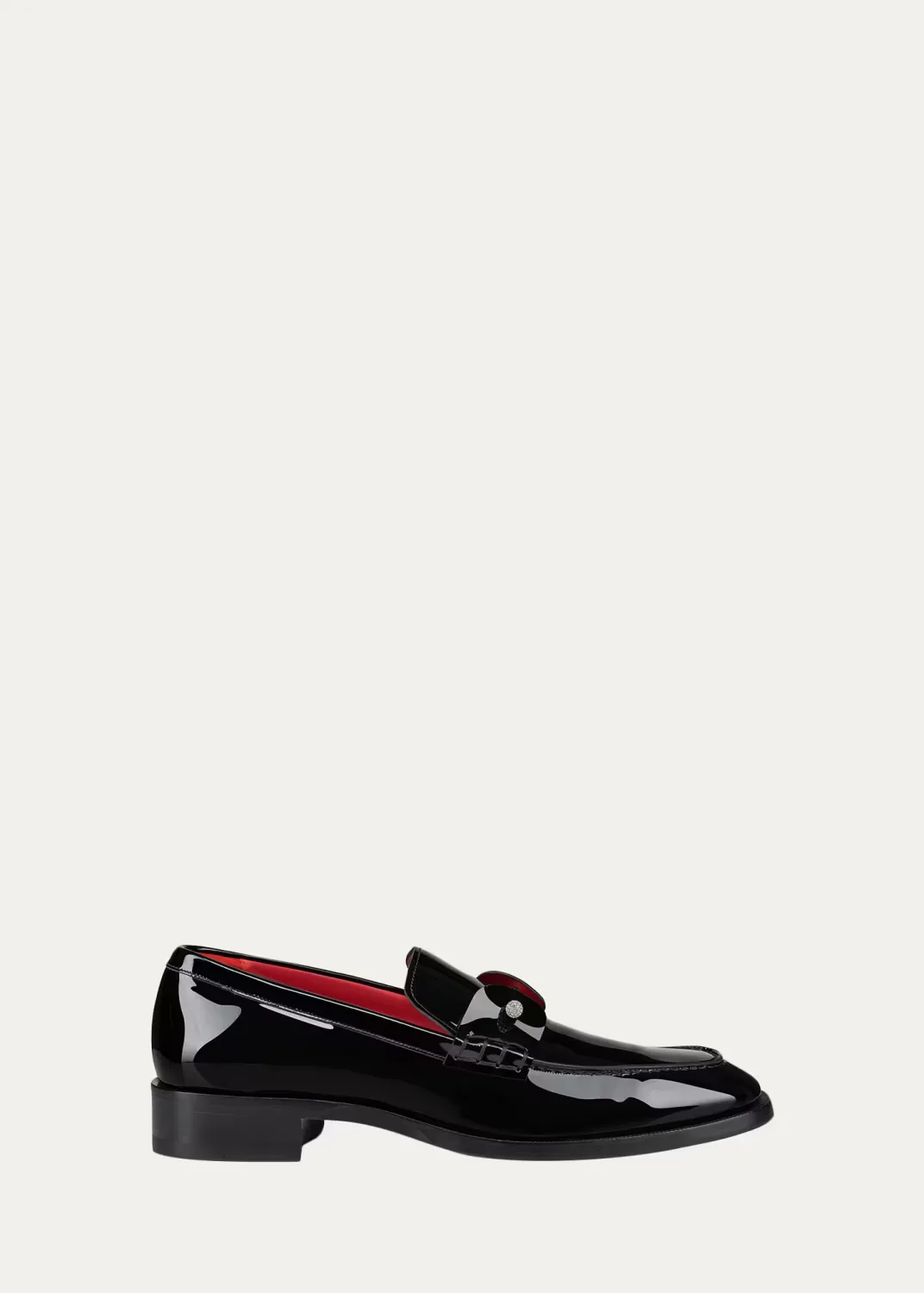 Chambelimoc Night Strass Patent Loafers by Christian Louboutin