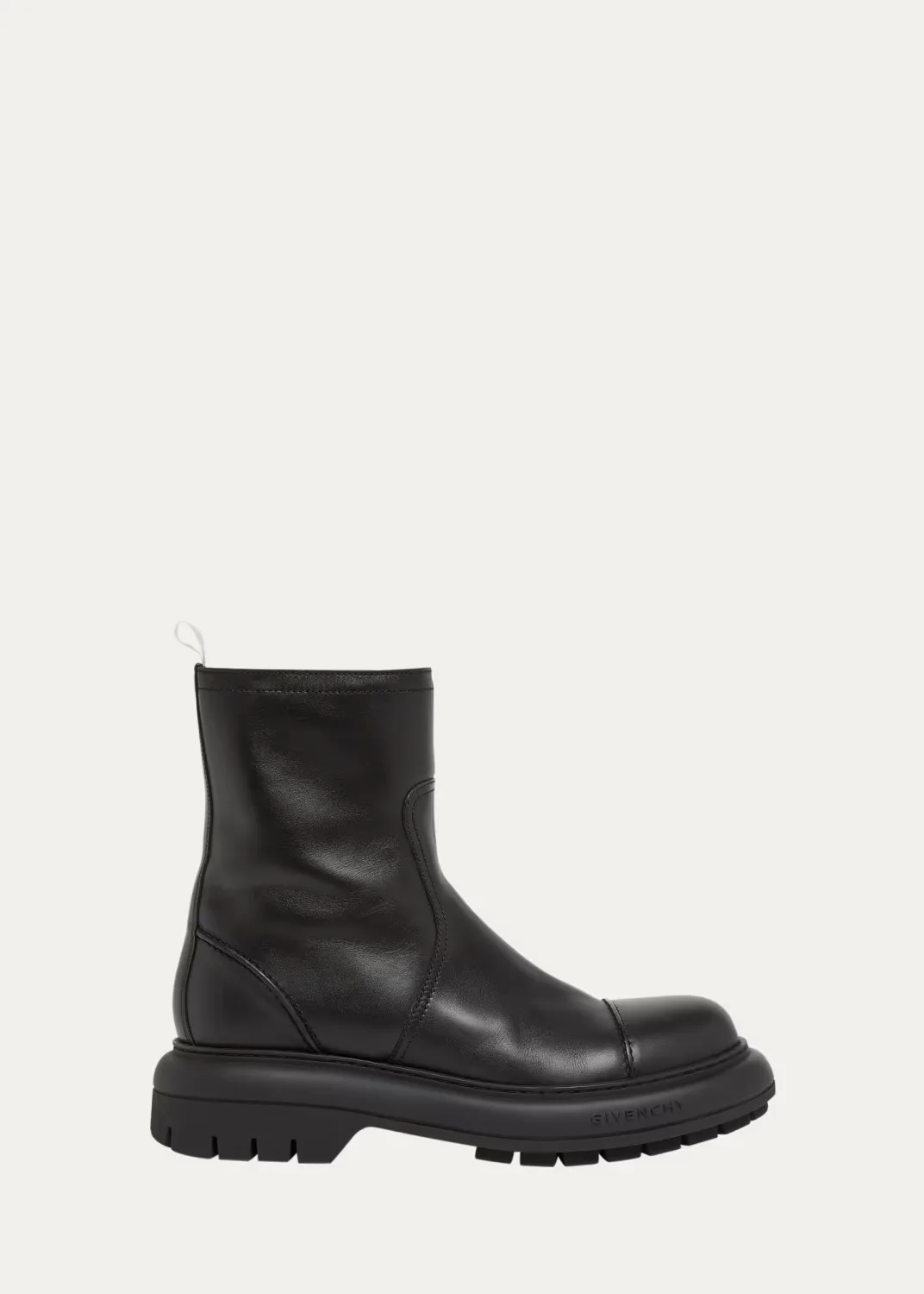 Leather Biker Ankle Boots by GIVENCHY