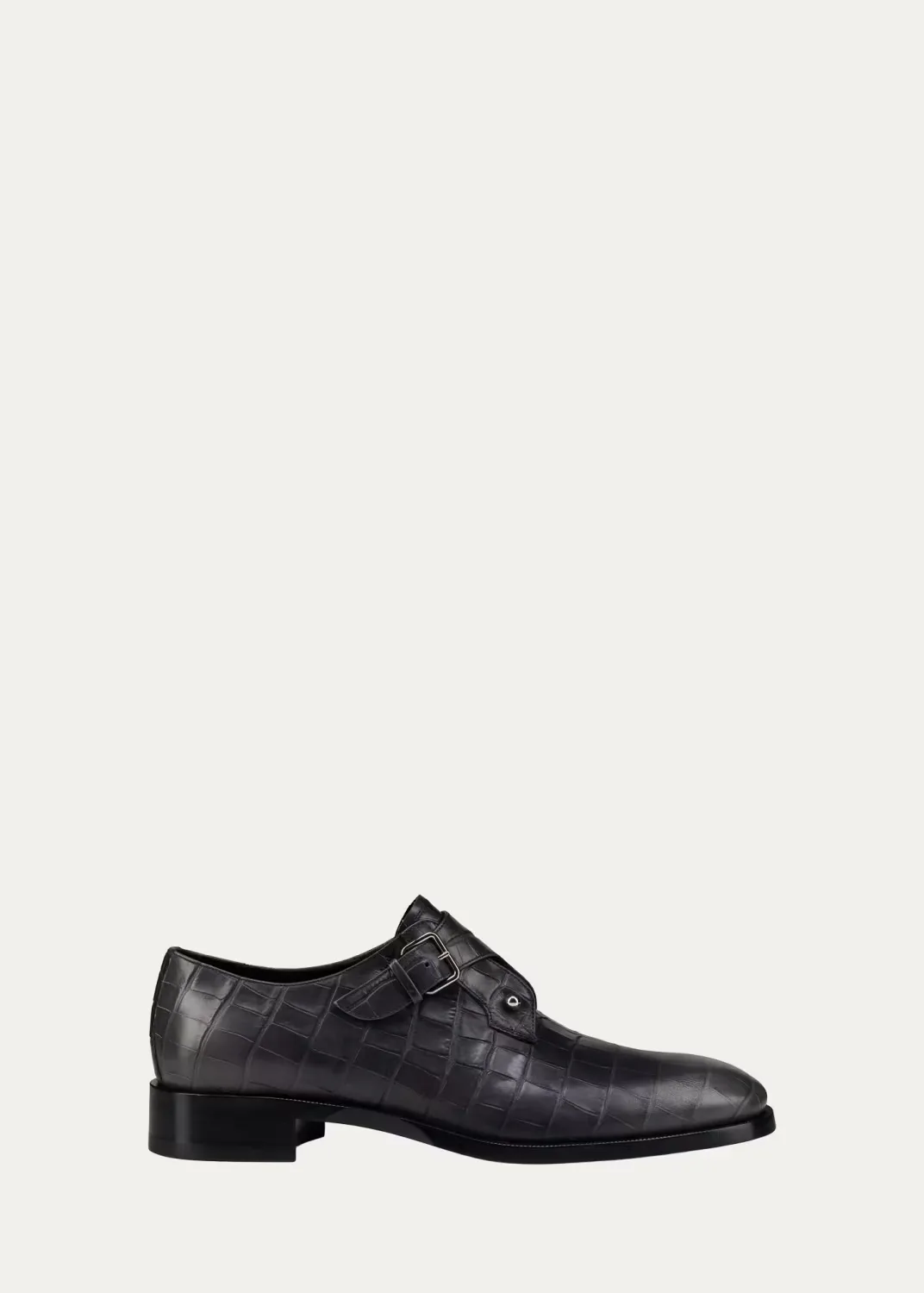 Chambelimonk Single Monk-Strap Loafers by Christian Louboutin