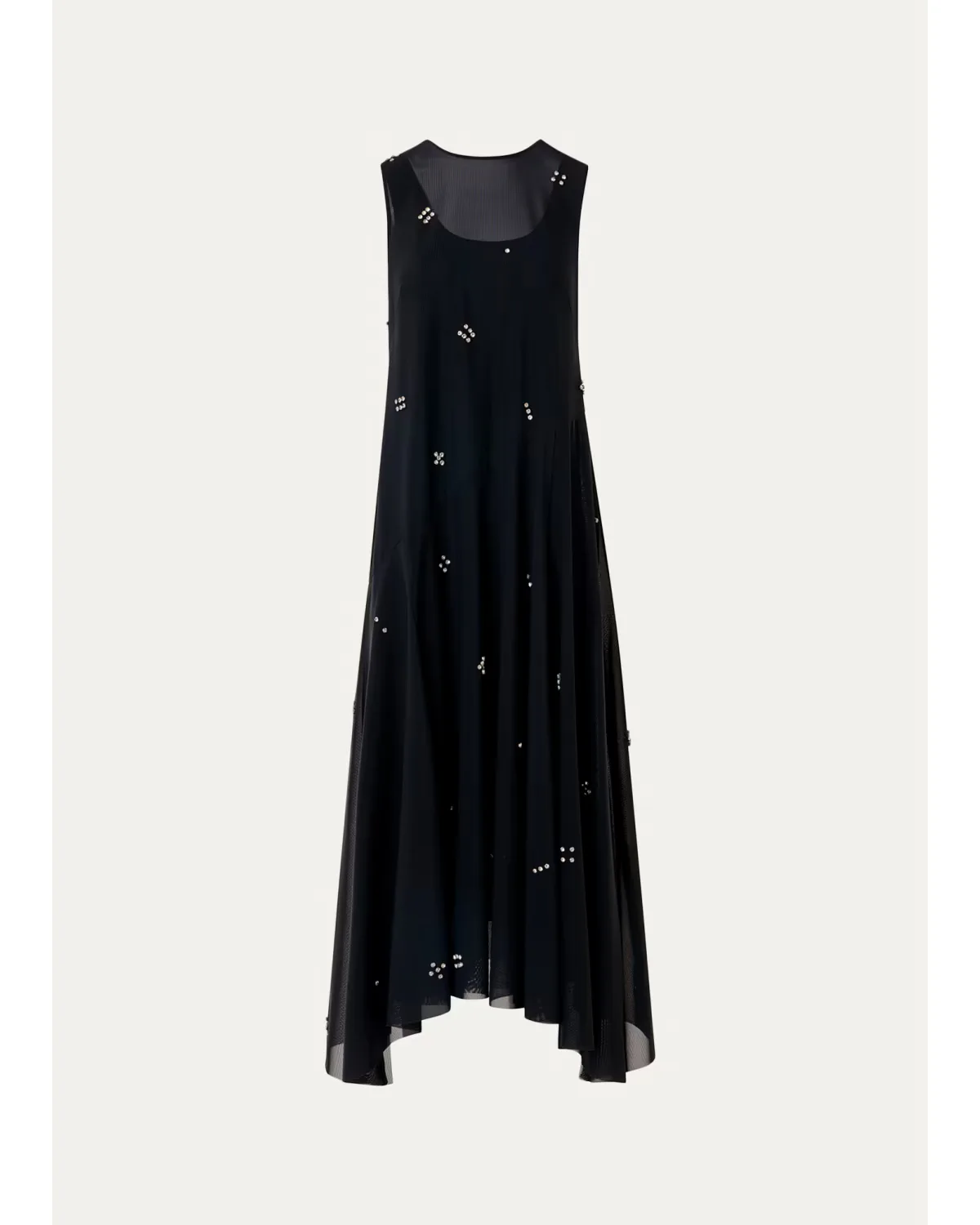 Diamond Dice Dot Midi Dress by Akris Punto